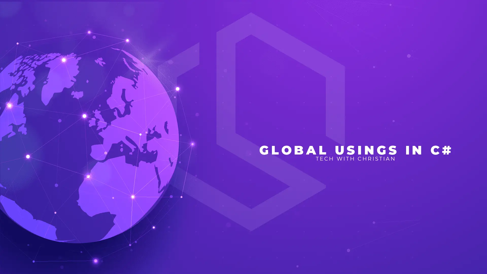 Global Usings in C#
